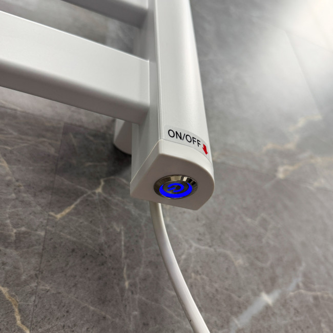 Полотенцесушитель электрический Fixsen BASIC 600х500 белый (FX-7400W)