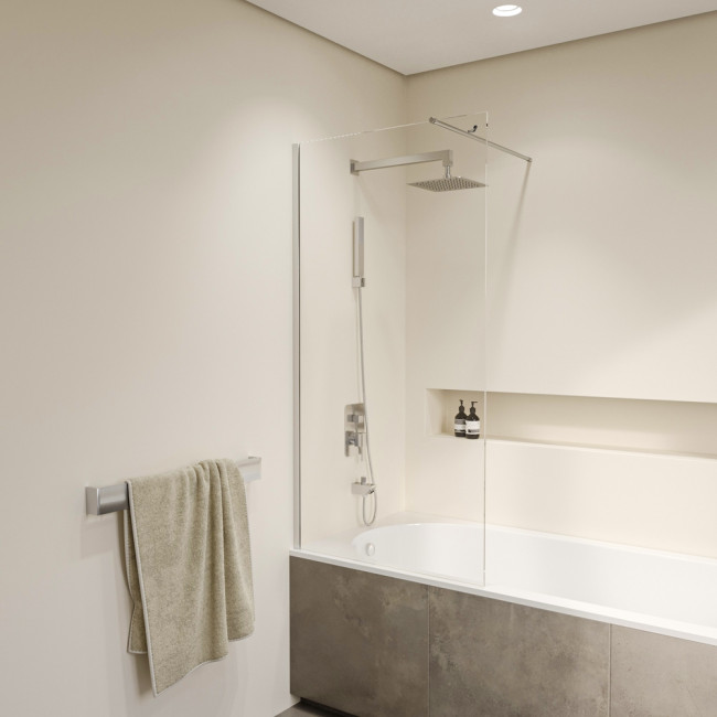 Шторка на ванну RGW SC-051 600 мм Хром/Прозрачное Шторка на ванну RGW SC-051 600 мм Хром/Прозрачное