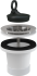 Alcaplast A34 Донный клапан сифона для мойки удлиненный 6/4" с нержавеющей peшeткой DN70