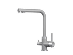 Смеситель для кухни GRANULA (5015, АЛЮМИНИУМ)