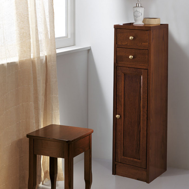 EBAN Giada Тумба правая DX 27x31xh112см, напольная, цвет: noce