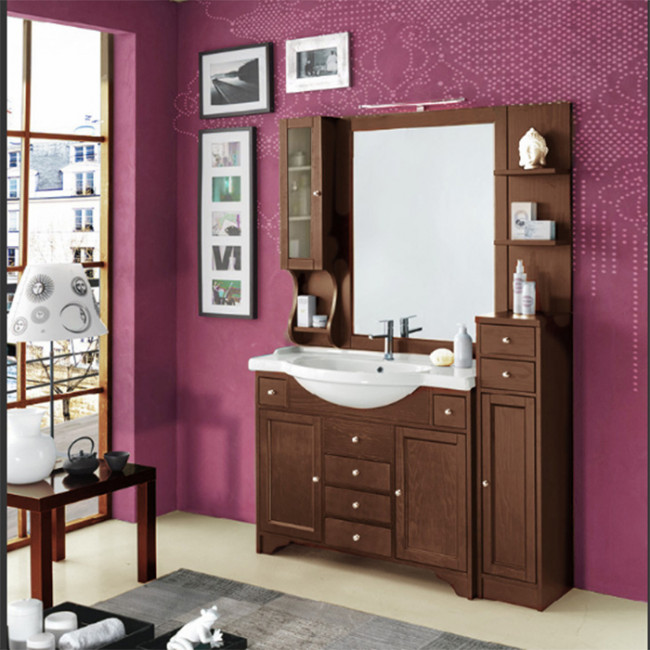 EBAN Giada Тумба правая DX 27x31xh112см, напольная, цвет: noce