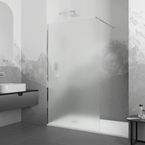 Перегородка для душа RGW WA-010 900 мм Хром/Матовое-Сатинат