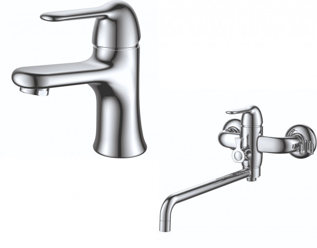 Комплект смесителей D&K DA1340005SET (DA1342141,DA1343301)