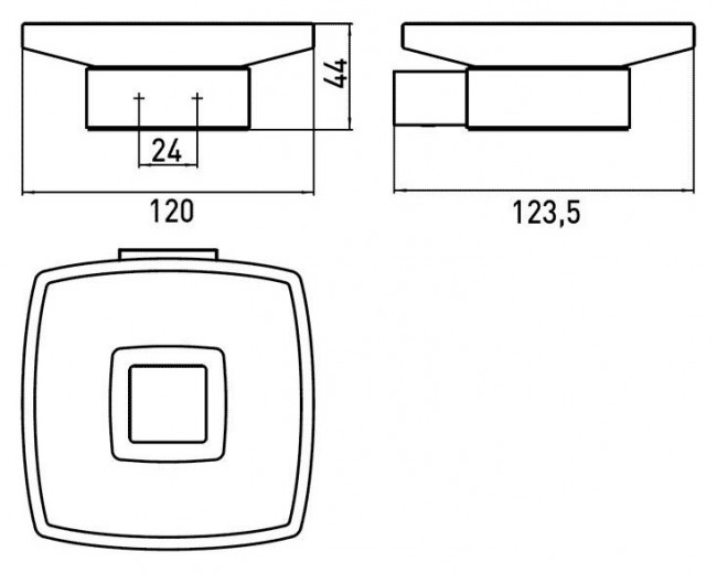 Мыльница Emco Loft 0530 001 00