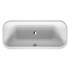 Duravit Happy D.2 Plus Ванна 180х80х48см, отдельностоящая, 2 наклона для спины, цвет: белый