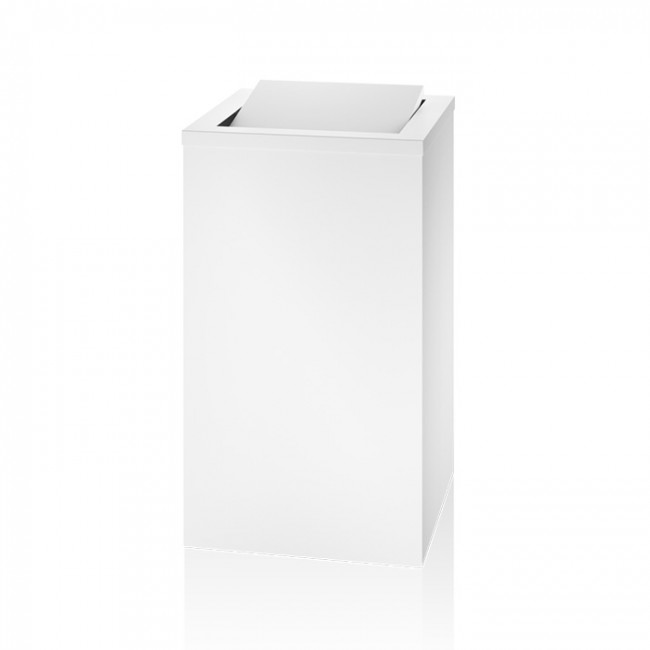 Decor Walther DW 215 Корзина для белья 32x32x58см, напольная, цвет: белый матовый