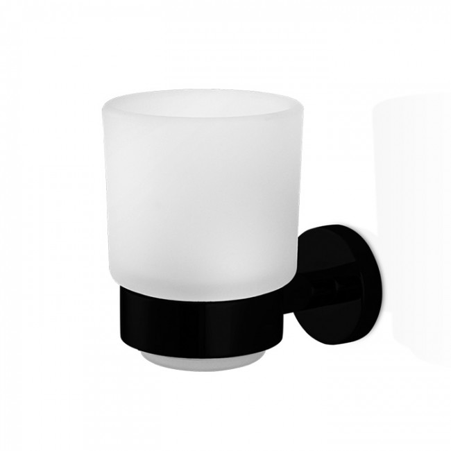 Decor Walther Basic WMG Стакан подвесной, цвет: черный матовый Decor Walther Basic WMG Стакан подвесной, цвет: черный матовый