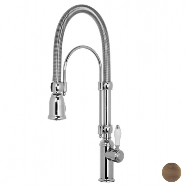 Carlo Frattini Kitchen Смеситель для кухни, цвет: бронза Carlo Frattini Kitchen Смеситель для кухни, цвет: бронза