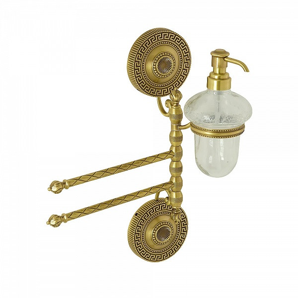 Полотенцедержатель двойной поворотный с дозатором Migliore Monte Carlo 20 см. Полотенцедержатель двойной поворотный с дозатором Migliore Monte Carlo 20 см.