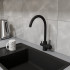 Смеситель для кухонной мойки с фильтром RUSH (SUS9035-37Black)