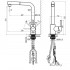 Смеситель Rossinka для кухни с вытяжным изливом и подключением к фильтру питьевой воды (Z35-37) Смеситель Rossinka для кухни с вытяжным изливом и подключением к фильтру питьевой воды (Z35-37)