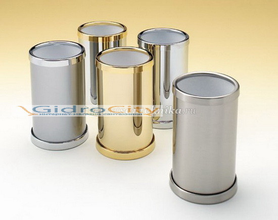 Стакан высокий Сylinder ribbed хром Windisch 91304CR
