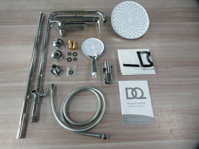 Душевая система со смесителем DQ Düsseldorf хром (DA1723701)