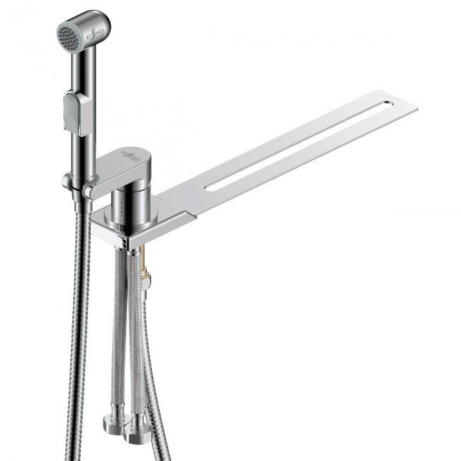 Смеситель гигиенический душ с установкой на унитаз Rossinka X (X25-56) Смеситель гигиенический душ с установкой на унитаз Rossinka X (X25-56)