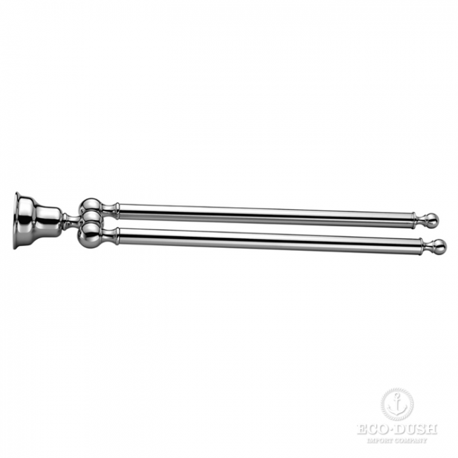 CISAL Arcana Полотенцедержатель двойной 38.6см., цвет: хром CISAL Arcana Полотенцедержатель двойной 38.6см., цвет: хром