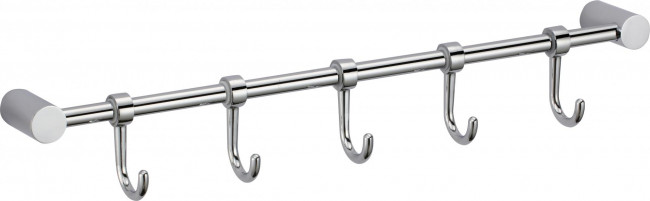 Планка с крючками (5 крючков) Savol (S-006205)