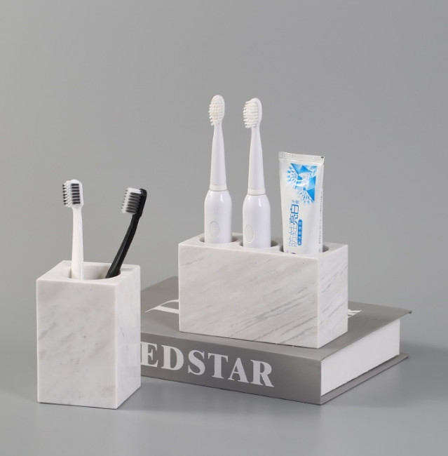 Стакан для зубных щеток Kassatex Crestola OLA-TBH-W