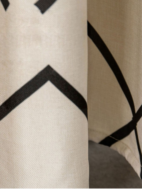 Шторка для ванной 180х200 Carnation Home Fashions Akita AKT1820BBK