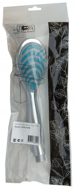 Лейка для душа ПСМ 65мм однорежимная 1/2" (имп) (PSM-1053B)