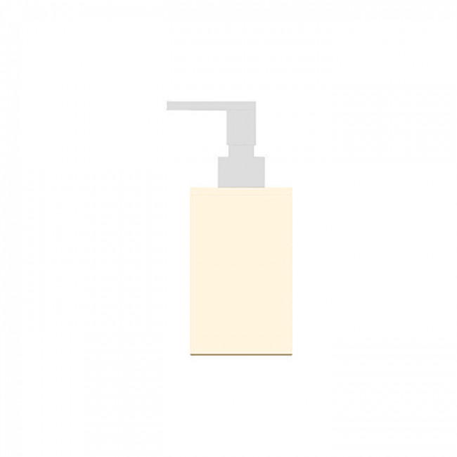 Bertocci Fly Дозатор для жидкого мыла, композит, цвет: бежевый/белый матовый