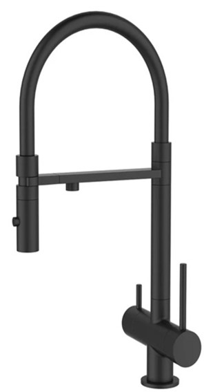 Смеситель для кухонной мойки DQ с фильтром черный (DA1462505Black) Смеситель для кухонной мойки DQ с фильтром черный (DA1462505Black)