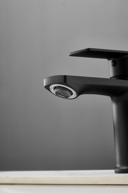 Смеситель для раковины HAIBA цвет: черный (HB10719-7)