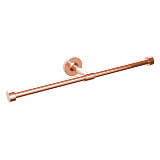 Bertocci Cinquecento Держатель для туалетной бумаги двойной, подвесной, цвет: розовое золото Bertocci Cinquecento Держатель для туалетной бумаги двойной, подвесной, цвет: розовое золото