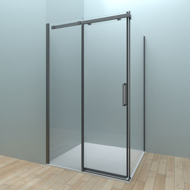 Душевой угол Veconi Rovigo RV070-12090PR-01-19C4, 1200х900х1950, черный, прозрачное Душевой угол Veconi Rovigo RV070-12090PR-01-19C4, 1200х900х1950, черный, прозрачное