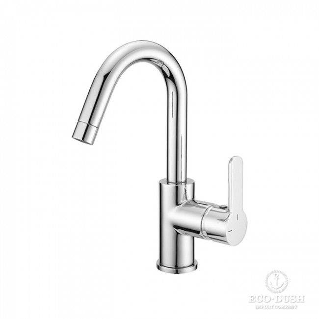 Cisal Tender Смеситель для раковины, на 1 отв., с донным клапаном, цвет: хром C200047521