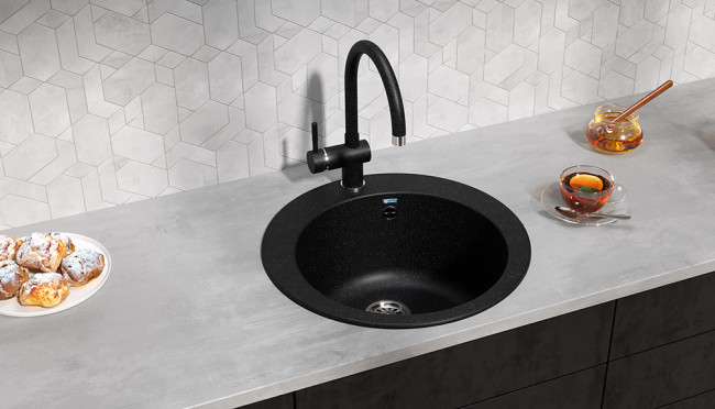 Мойка Ulgran Classic черный (U-405-308)