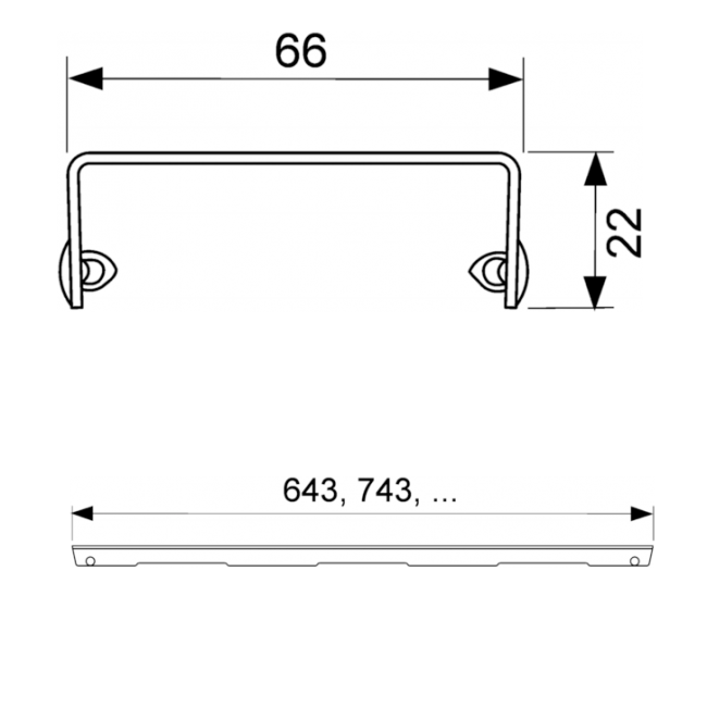 TECEdrainlinе Решетка "organic", 800 мм, цвет: сталь, матовая 600861 TECEdrainlinе Решетка "organic", 800 мм, цвет: сталь, матовая 600861