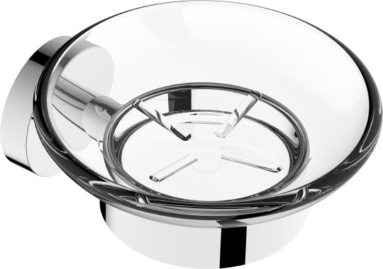 Мыльница стеклянная RUSH Victoria (VI71411) Мыльница стеклянная RUSH Victoria (VI71411)