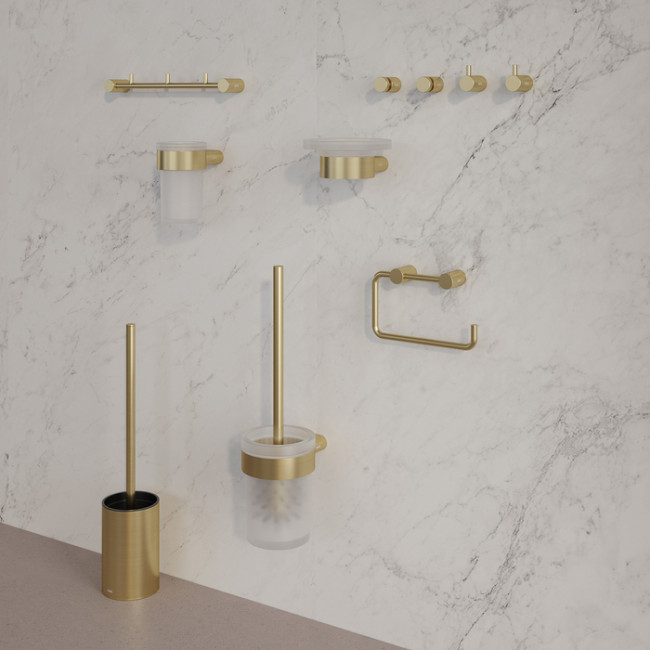 Ершик IDDIS Petite нержавеющая сталь, золото матовое (PETG0SGi47)