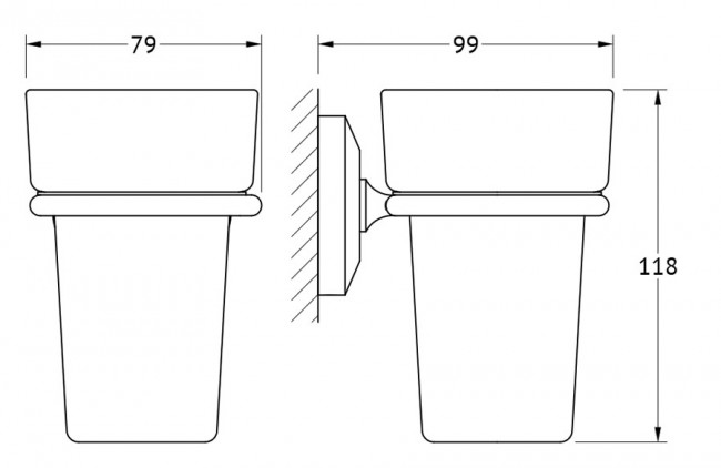 Стакан FBS Standard STA 006