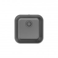 Мойка IDDIS Mate нерж. сталь, графит, 446*446 (MAT44GMi77)