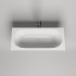 Salini Ornella Axis 180 Встраиваемая ванна 180х80х60см, прямоугольная, материал: S-Sense, цвет: белый глянцевый