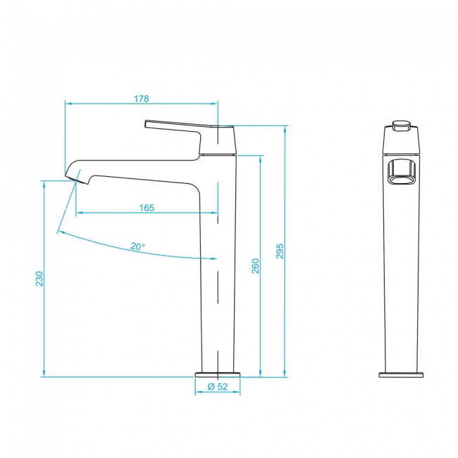 Смеситель на раковину RGW SP-311B 511405311-04 Черный Смеситель на раковину RGW SP-311B 511405311-04 Черный