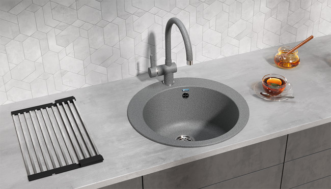 Мойка Ulgran Classic темно-серый (U-405-309) Мойка Ulgran Classic темно-серый (U-405-309)