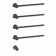 Полотенцесушитель электрический, встроенный Timo Saona черный (040/03SM)