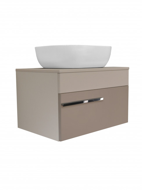 Тумба Runo Вудлайн 65 подвесная розовая/бежевая под накладной умывальник (00-00004899) Тумба Runo Вудлайн 65 подвесная розовая/бежевая под накладной умывальник (00-00004899)