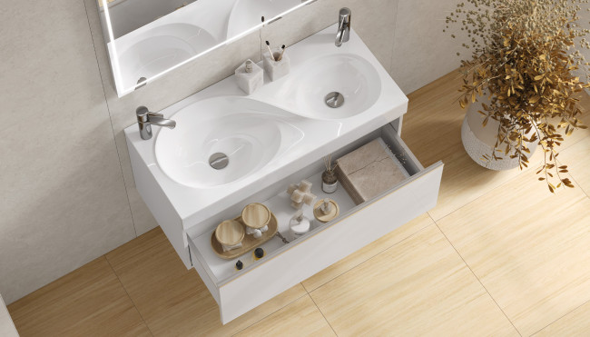 Тумба подвесная Velvex Otto 100 Белая (пленка ПВХ) (tp.OTO.OTT.100.1Y белый глянец) Тумба подвесная Velvex Otto 100 Белая (пленка ПВХ) (tp.OTO.OTT.100.1Y белый глянец)