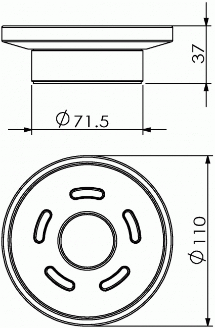 Мыльница настольная Langberger Lugano 23017C