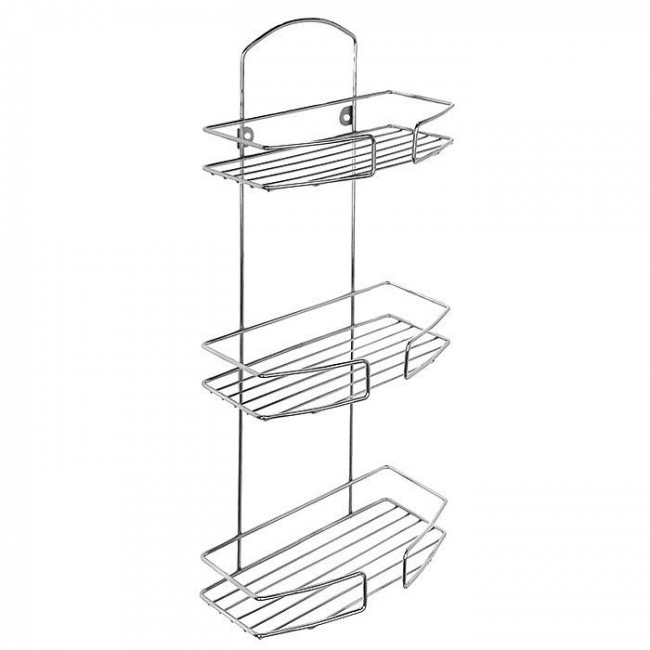 Полка трехъярусная прямая Milardo , проволока стальная (013W030M44)