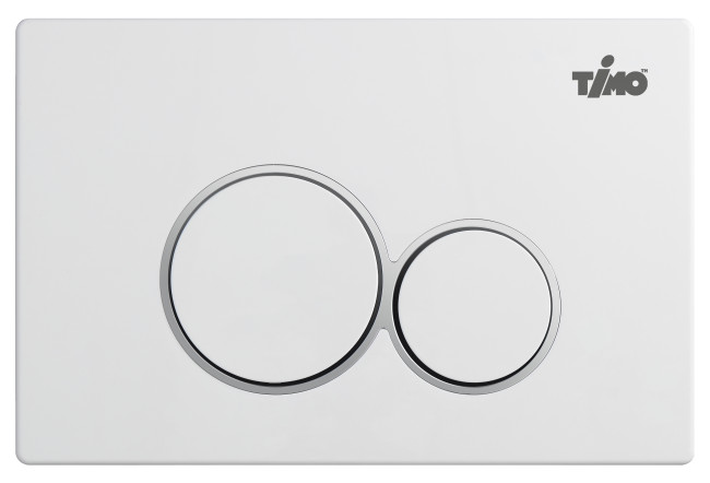 Кнопка смыва TIMO KULO 250x165 white (FP-001W)