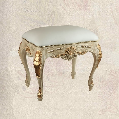 Пуф Migliore Bella ML.COM-70.731 белая кожа