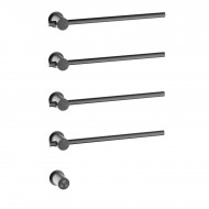 Полотенцесушитель электрический, встроенный Timo Saona черное золото (040/18SM)