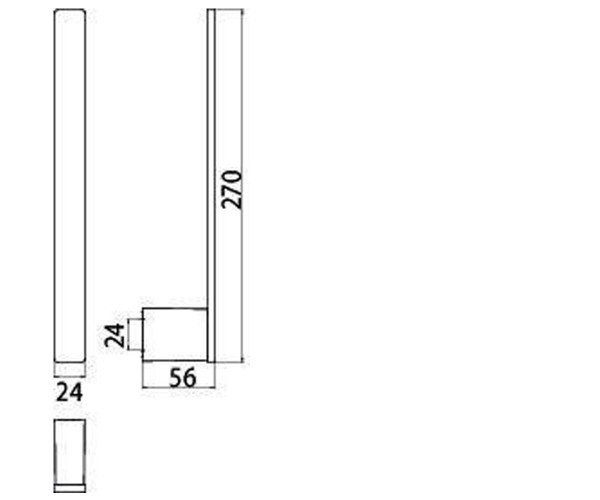 Держатель запасного рулона бумаги Emco Loft 0505 001 02
