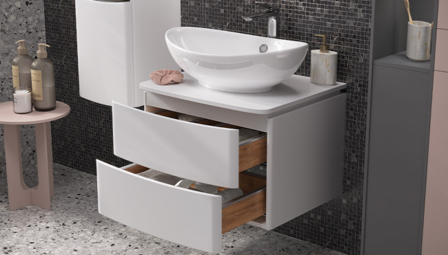 Тумба под раковину Velvex Luna 600-0-2 со столешницей навесная белый (tp.LUN.60.2Y) Тумба под раковину Velvex Luna 600-0-2 со столешницей навесная белый (tp.LUN.60.2Y)