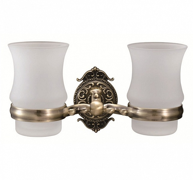 Стаканы с держателем Hayta Gabriel Classic Bronze 13905G/BRONZE